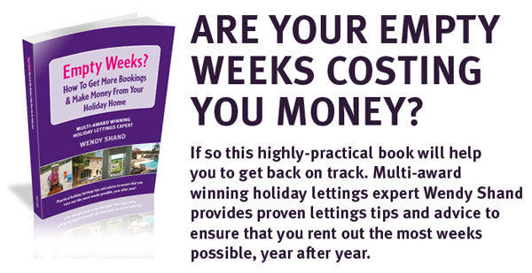Free book on improving your holiday lettings