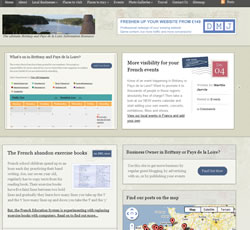 Brittany and Pays de la Loire blogging site
