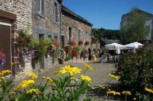 La Gacilly - pretty Breton village and home of Yves Rocher