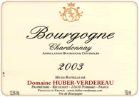 Domaine Huber-Verdereau Borgogne Chardonnay