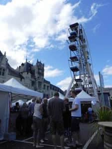 Big wheel Saumur Wine Festival