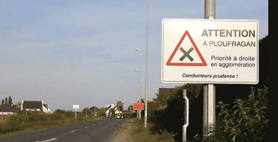 french road signs