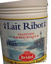 Lait Ribot - Buttermilk in France
