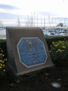 Napoleon commemorative plaque