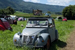 2CV in a field